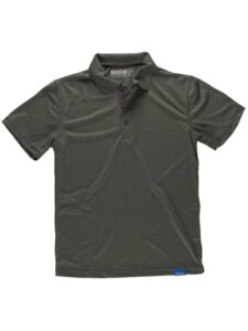 Work Team Polo Técnico de Manga Corta, Combinado con Colores Flúor. Hombre - Imagen 4