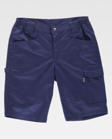 Bermuda de Trabajo Hombre Elástica | Multibolsillos con Velcro, Porta Martillo y Cintura Ajustable