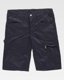 Bermuda de Trabajo Hombre Elástica | Multibolsillos con Velcro, Porta Martillo y Cintura Ajustable - Imagen 3