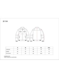 WorkTeam Cazadora ignífuga y Antiestática, con Cintas Reflectantes. EN11611, EN11612, EN1149. Hombre