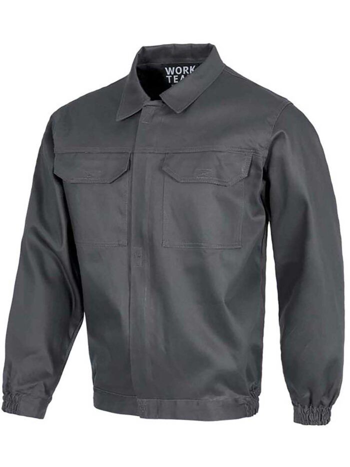 WorkTeam Cazadora con Cremallera de Metal Oculta y 2 Bolsos de Pecho con tapetas, Especial FRÍO, Soldadores, Construcción, Trabajo, etc. Hombre - Imagen 2