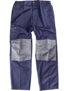 WorkTeam Pantalón Combinado Rodilleras y culera a Contraste