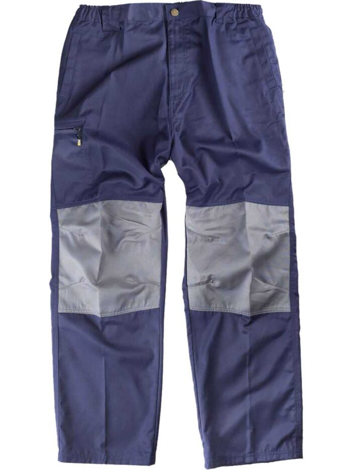 WorkTeam Pantalón Combinado Rodilleras y culera a Contraste