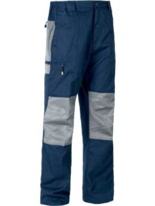 WorkTeam Pantalón Combinado Rodilleras y culera a Contraste