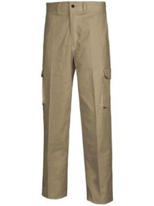 WorkTeam Pantalón Tipo Chino, Multibolsillos, Tejido Elástico. Hombre