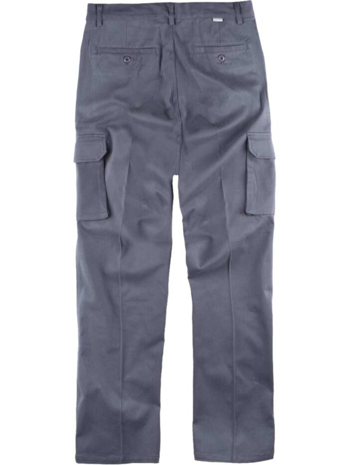 WorkTeam Pantalón Tipo Chino, Multibolsillos, Tejido Elástico. Hombre - Imagen 5
