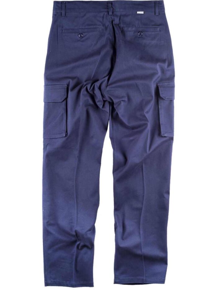 WorkTeam Pantalón Tipo Chino, Multibolsillos, Tejido Elástico. Hombre - Imagen 6