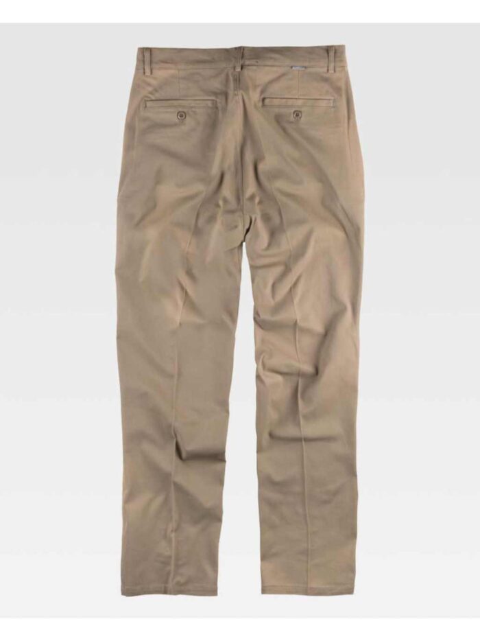 WorkTeam Pantalón Tipo Chino, Tejido Elástico. Hombre - Imagen 4