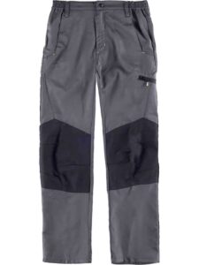 Workteam Pantalón de Montaña y/o Trabajo con Bolsillos Exteriores y Rodillera Reforzadas.