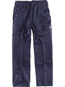 WorkTeam Pantalón Ignífugo Multibolsillos. 100% Algodón. Certificado IGNIFUGO EN11612. Hombre