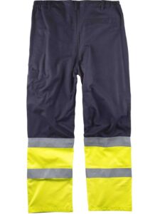WorkTeam Pantalón Alta Visibilidad Ignífugo, Tejido modacrílico, Algodón y Antiestático. EN11611, EN11612, EN1149, EN61482. Hombre