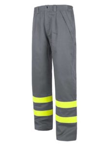 WorkTeam Pantalón Ignífugo y Antiestático, con Bandas Reflectantes. EN11611, EN11612, EN1149. Hombre - Imagen 2