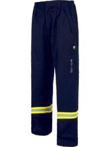 WorkTeam Pantalón Ignífuga, Tejido Modacrílico, Algodón, Antiestático y cintas Reflectantes.EN11612,EN11611,EN1149,EN61482. Hombre