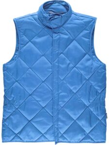 Workteam Chaleco Especial Alimentación,  Guateado, Acolchado con Cierre de Corchetes y sin Bolsillos. Hombre - Imagen 4