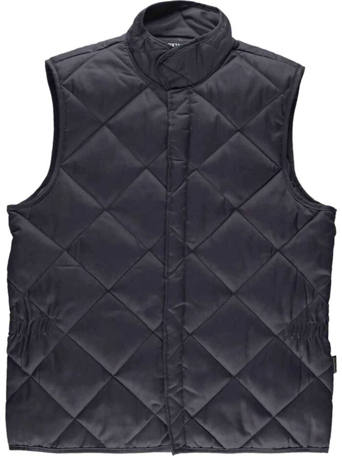 Workteam Chaleco Especial Alimentación,  Guateado, Acolchado con Cierre de Corchetes y sin Bolsillos. Hombre - Imagen 6