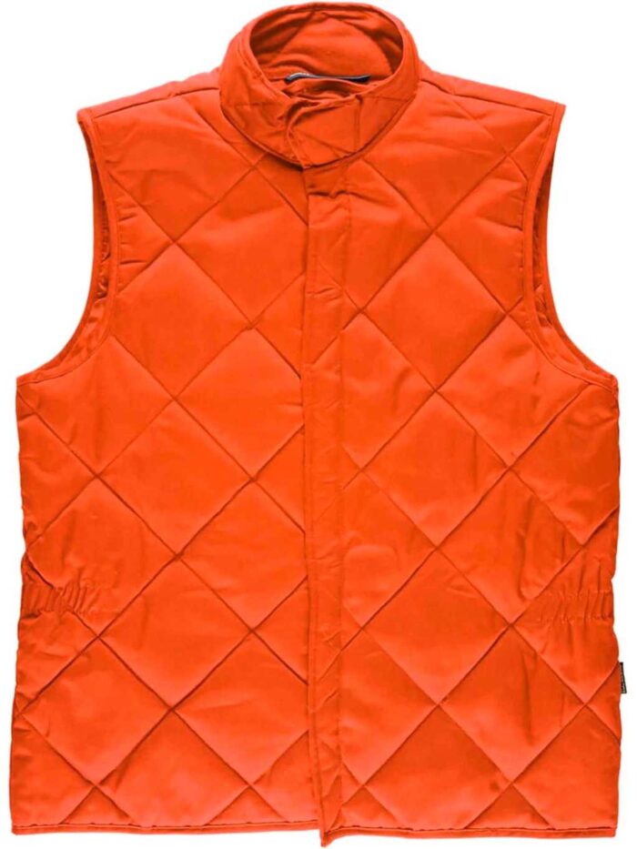 Workteam Chaleco Especial Alimentación,  Guateado, Acolchado con Cierre de Corchetes y sin Bolsillos. Hombre - Imagen 5