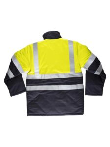 WorkTeam Parka Alta Visibilidad ignífuga, Tejido modacrílico, Algodón y Antiestático. EN11611, EN11612, EN1149, EN61482. Hombre - Imagen 2