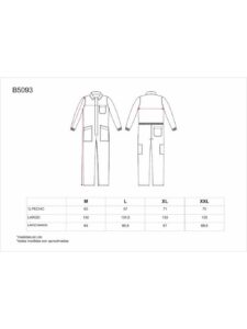 Teamwork Mono de Trabajo. Buzo ignífugo y antiestático. - Imagen 4