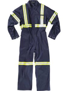 WorkTeam Buzo con Cierre de Cremallera Oculta. Cintas Reflectantes Bicolor