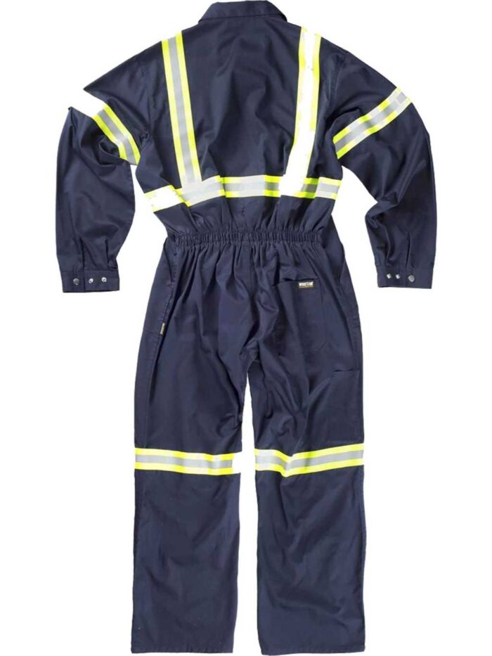 WorkTeam Buzo con Cierre de Cremallera Oculta. Cintas Reflectantes Bicolor