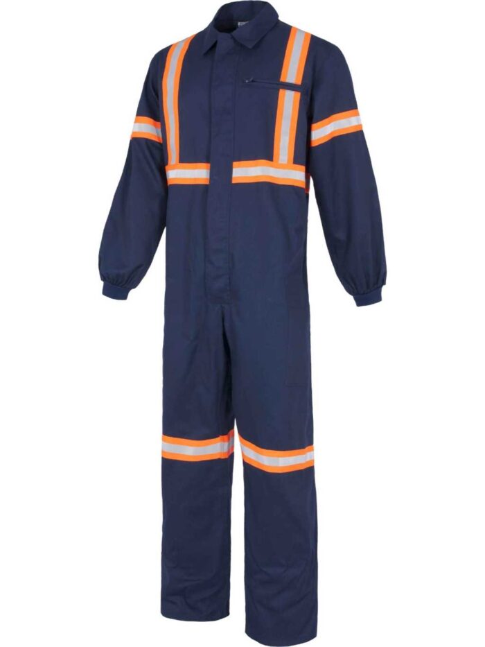 WorkTeam Buzo con Cierre de Cremallera Oculta. Cintas Reflectantes Bicolor - Imagen 2