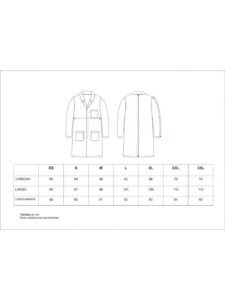 WorkTeam Bata Unisex con Cierre de Corchetes Ocultos, un Bolso de Pecho y Dos Laterales. Hombre