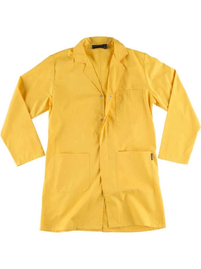 WorkTeam Bata Unisex con Cierre de Corchetes Ocultos, un Bolso de Pecho y Dos Laterales. Hombre