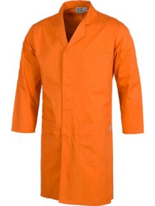 WorkTeam Bata Unisex con Cierre de Corchetes Ocultos, un Bolso de Pecho y Dos Laterales. Hombre - Imagen 4