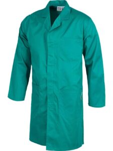 WorkTeam Bata Unisex con Cierre de Corchetes Ocultos, un Bolso de Pecho y Dos Laterales. Hombre