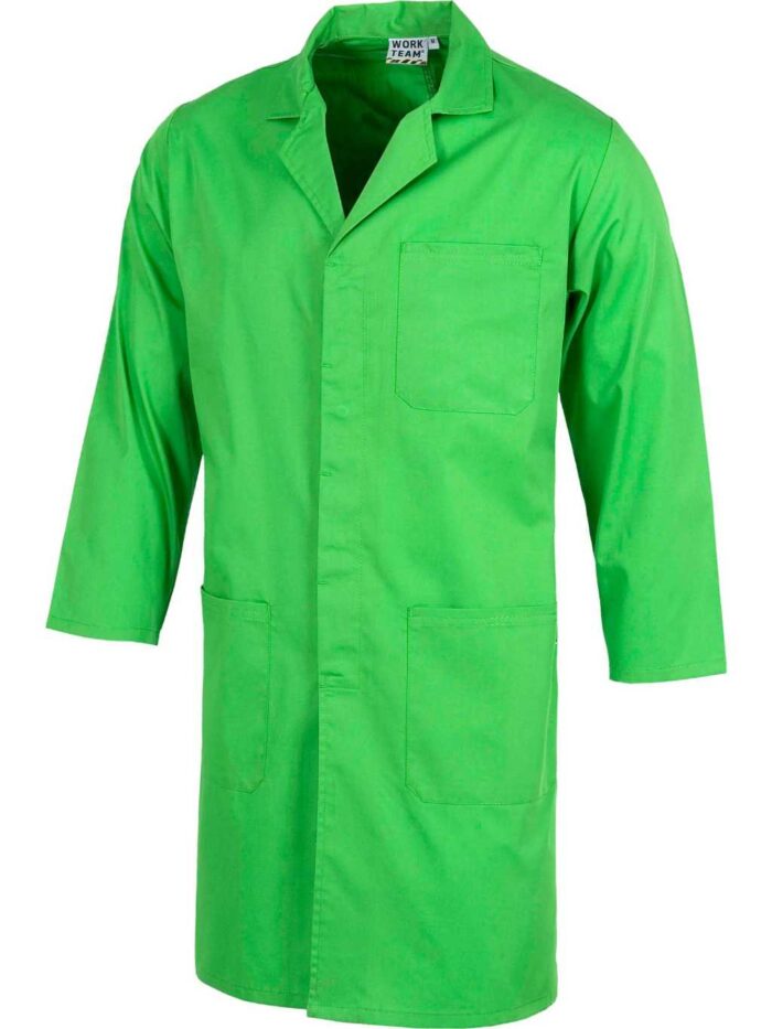 WorkTeam Bata Unisex con Cierre de Corchetes Ocultos, un Bolso de Pecho y Dos Laterales. Hombre - Imagen 3