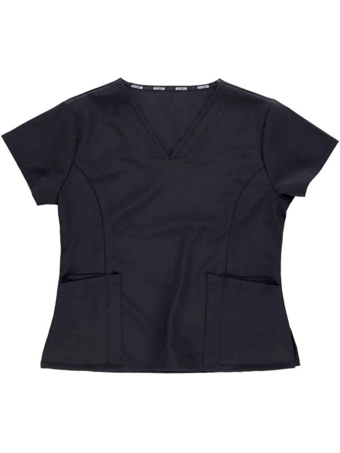 Workteam Casaca Sanitaria Entallada Mujer, Tejido Elástico. Camisa Médico, Enfermera, Dentista, Estética, Veterinaria. - Imagen 8