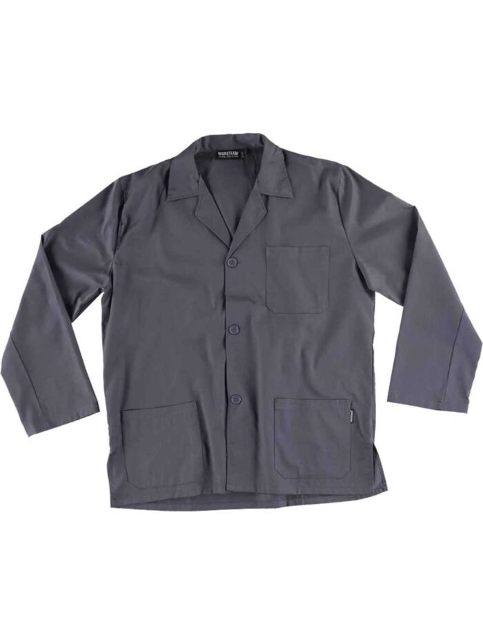 WorkTeam Bata Corta de Hombre Tipo Chaquetilla, un Bolso en Pecho y Dos Laterales. Hombre