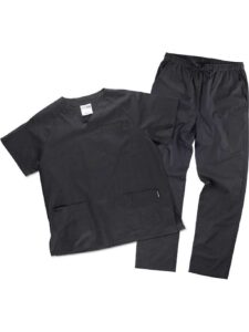 WorkTeam Uniforme sanitario o Conjunto Sanitario, con elástico y cordón en la cintura, Casaca y Pantalón - Imagen 4