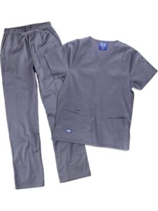 WorkTeam Conjunto o Uniforme sanitario elástico. Casaca y Pantalón, Algodón Unisex - Imagen 4