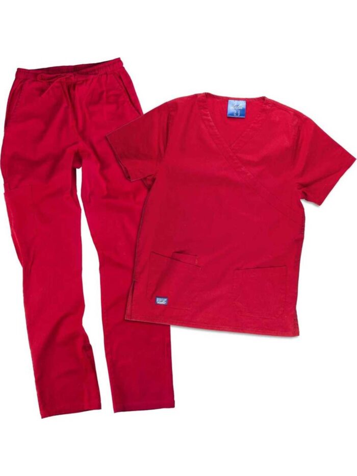 WorkTeam Conjunto o Uniforme sanitario elástico. Casaca y Pantalón, Algodón Unisex - Imagen 6