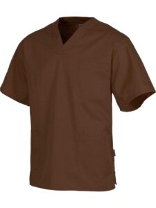 Workteam Casaca Sanitaria Unisex con Tres Bolsillos.