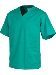 Workteam Casaca Sanitaria Unisex con Tres Bolsillos. Casacas de Sanidad de Calidad - Imagen 2