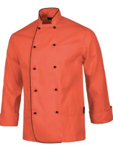 WorkTeam Chaqueta Cocina Unisex con Botones de Seguridad y Vivos a Contraste. Hombre - Imagen 3
