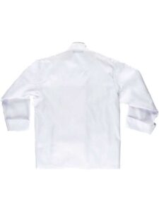 WorkTeam Chaqueta de Cocina con Vivos a Contraste y Botones de Seguridad. Hombre