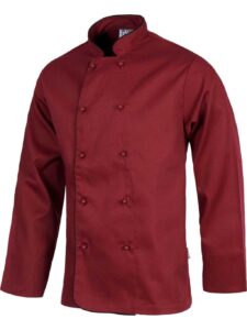 WorkTeam Chaqueta de Cocina con Vivos a Contraste y Botones de Seguridad. Hombre - Imagen 3