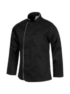 WorkTeam Chaqueta de Cocina con Vivos a Contraste y Botones de Seguridad. Hombre - Imagen 2