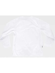 WorkTeam Casaca Sanitario Cuello de Pico Manga Larga, un Bolso de Pecho, Dos Bolsos Bajos Hombre