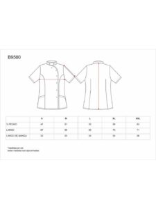 Work Team Casaca Entallada, Cierre de Corchetes, Dos Bolsos Bajos de plastón. Mujer