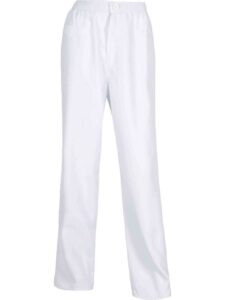 Workteam Pantalón con cintura elástica, bragueta de cremallera, sin bolsillos. Mujer - Imagen 4