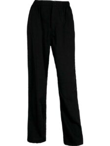 Workteam Pantalón con cintura elástica, bragueta de cremallera, sin bolsillos. Mujer