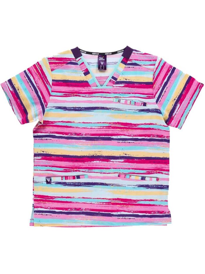 Workteam Casaca Sanitaria Estampada Unisex, TEJIDO ELÁSTICO. Uniforme sanitario, conjunto sanitario, camisa Médico, Enfermera, Dentista, Estética, Veterinaria, Hostelería. - Imagen 5