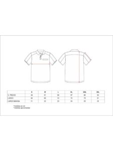 WorkTeam Polo Combinado de ALTA VISIBILIDAD manga corta con un bolso de pecho. HOMBRE