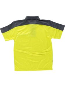 WorkTeam Polo Combinado de ALTA VISIBILIDAD manga corta con un bolso de pecho. HOMBRE