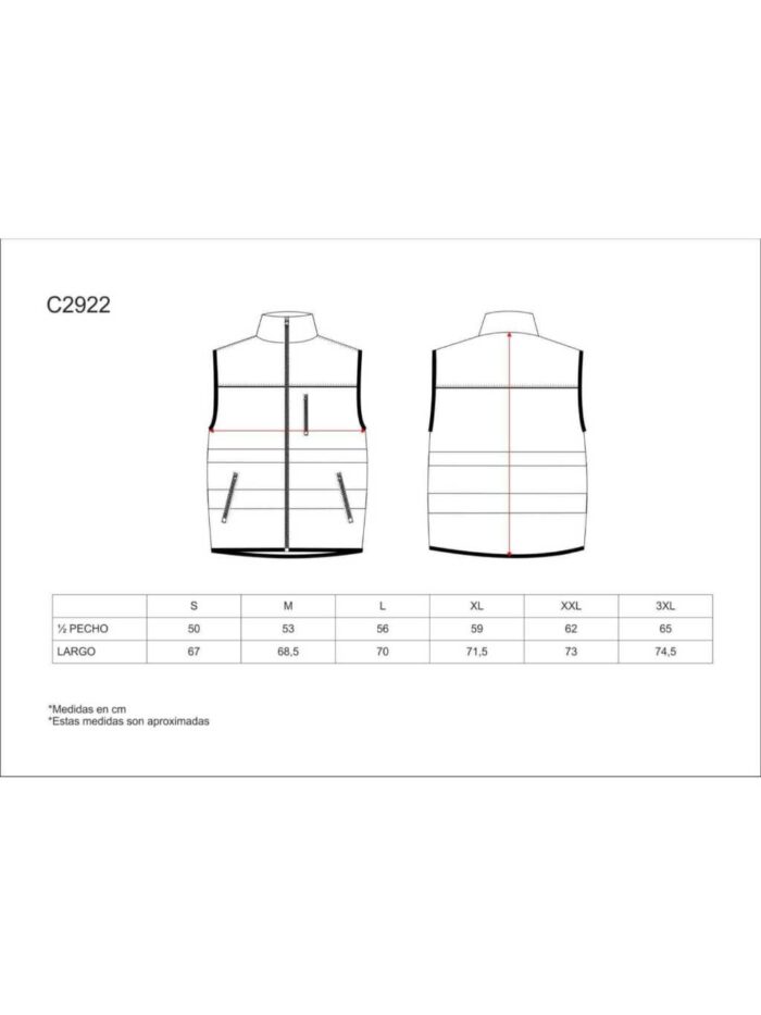 WorkTeam Chaleco Workshell con Tejido Ripstop de Alta Visibilidad con canesús y Cintas Reflectantes. Cuello Alto y Cierre de Cremallera de Nylon. Un Hombre