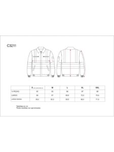 WorkTeam Cazadora combinada Alta Visibilidad con Cintas Reflectantes. EN471. Hombre